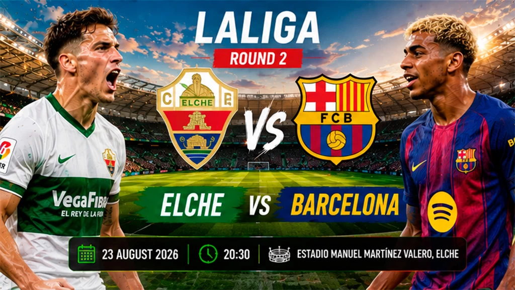 Elche vs Barcelona Prediction